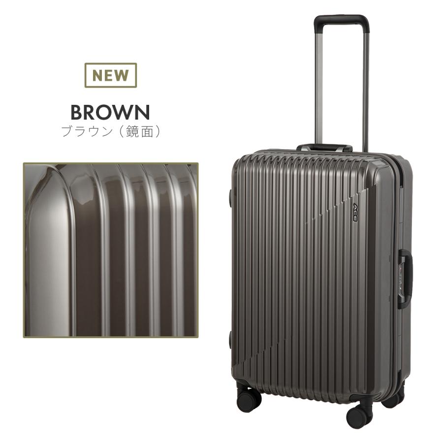 Ace（エース） 最大51% 9/15限定 クレスタ2F スーツケース Mサイズ 58L