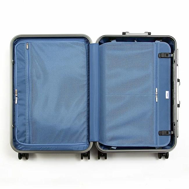 最大51% 2/11限定 エース クレスタ2F スーツケース Mサイズ 58L フレームタイプ ストッパー付き 軽量 ACE 05107 キャリーケース | Ace | 06