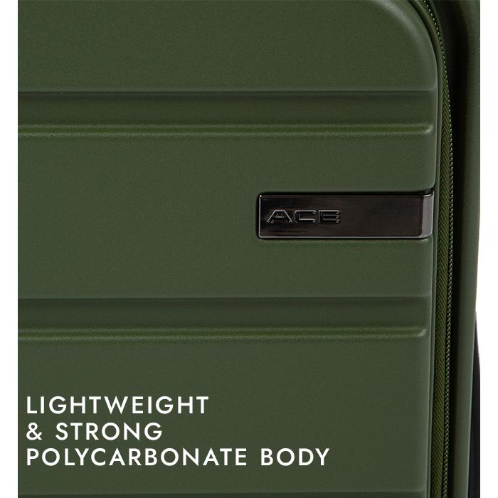 最大51% 2/7限定 エース スーツケース Mサイズ ACE フレットボード キャリーケース 50L 軽量 4輪 双輪キャスター フロントオープン ストッパー 05432 | Ace | 19