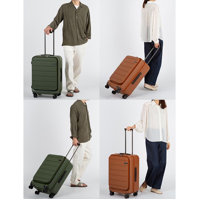 最大51% 2/7限定 エース スーツケース Mサイズ ACE フレットボード キャリーケース 50L 軽量 4輪 双輪キャスター フロントオープン ストッパー 05432 | Ace | 08