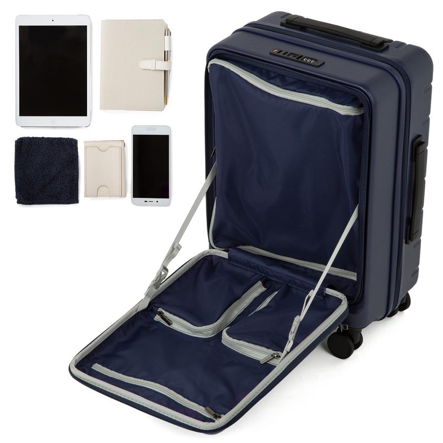 最大51% 1/11限定 エース スーツケース 機内持ち込み Sサイズ SS 34L/40L 軽量 小型 フロントオープン 拡張 静音キャスター エスカレラ ACE Escalera 05651 | Ace | 09