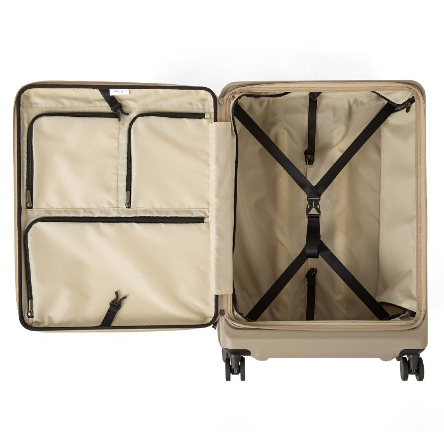 Ace（エース） 最大53% 2/27から スーツケース Mサイズ 62L/71L 軽量