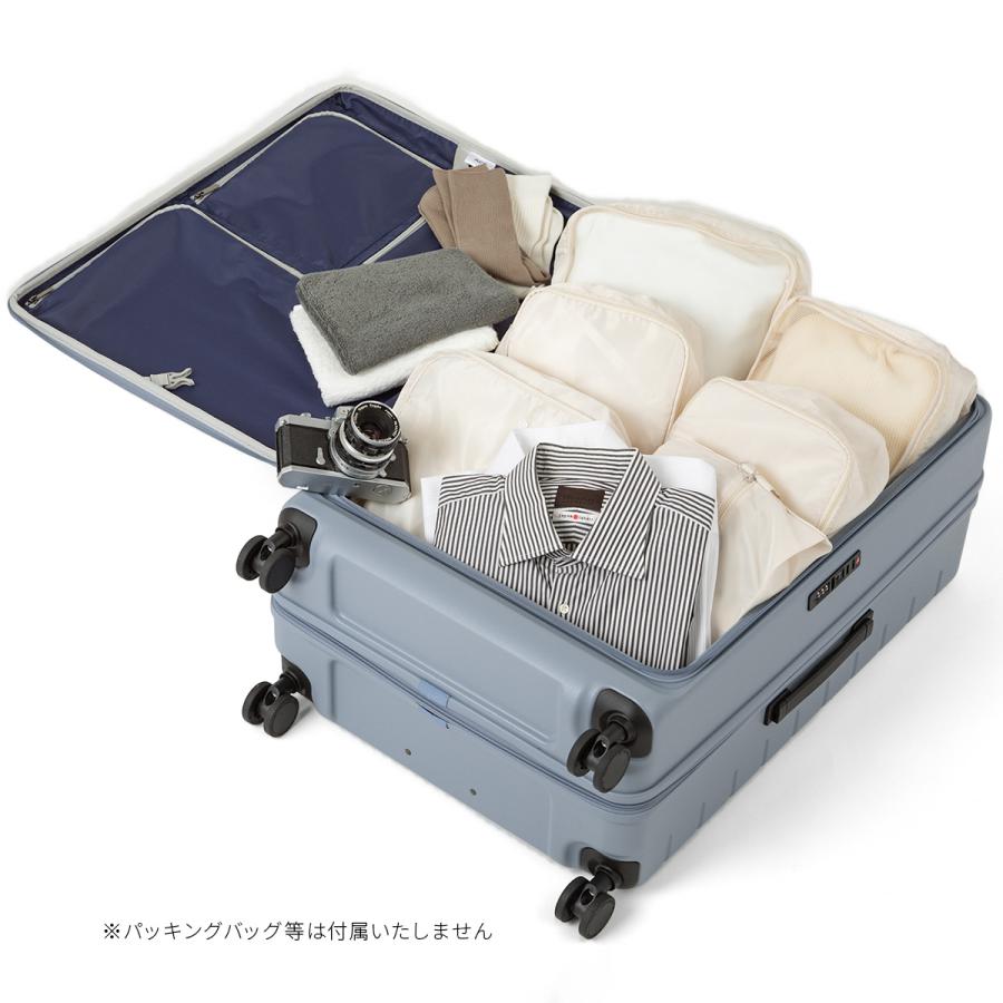 最大50% 4/25限定 エース スーツケース Lサイズ 87L/100L 大型 大容量 軽量 フロントオープン 拡張 静音キャスター キャリーケース エスカレラ ACE 05653 | Ace | 12