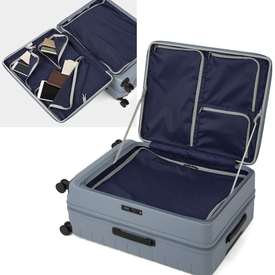 最大51% 9/2限定 エース スーツケース Lサイズ 87L/100L 大型 大容量 軽量 フロントオープン 拡張 静音キャスター キャリーケース エスカレラ ACE 05653 | Ace | 09