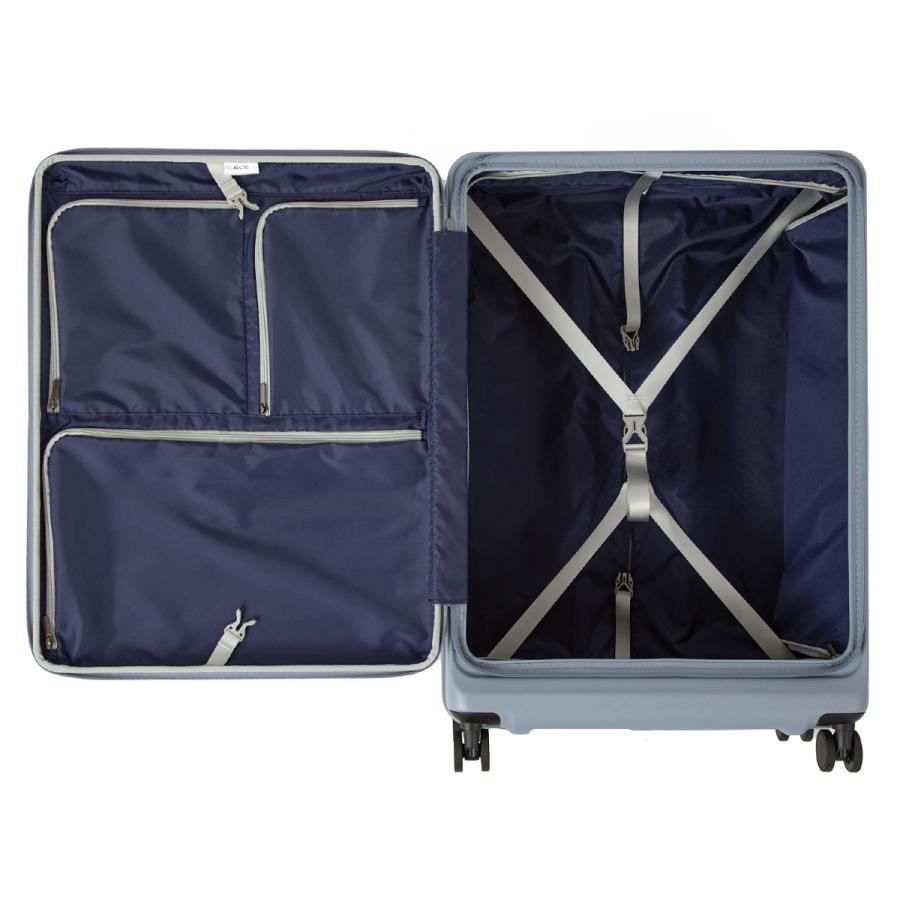 【新品未使用】ace スーツケース エスカレラ 87リットル / 100リットル Ace エース スーツケース Lサイズ 87L/100L 大型 大容量 軽量