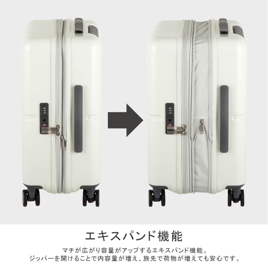 美品ACEスーツケース機内持ち込みSサイズ33L 白 Ace（エース） スーツケース Sサイズ SS 33L/40L 機内持ち込み 拡張