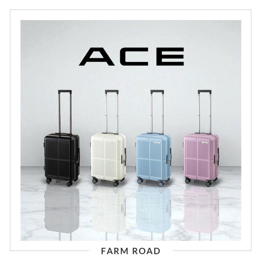 Ace（エース） スーツケース Sサイズ SS 33L/40L 機内持ち込み 拡張