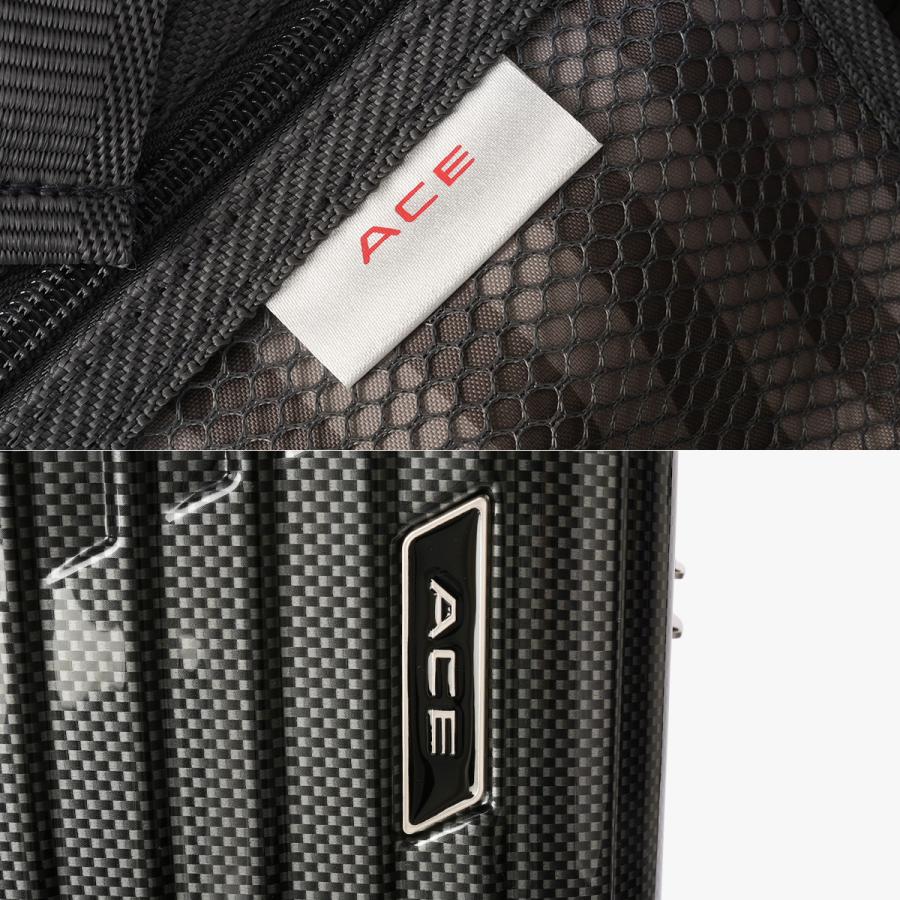 最大42% 9/5限定 ACE エース クレスタ スーツケース 機内持ち込み Sサイズ SS 34L 39L 拡張機能付き 拡張 軽量 キャリーケース 06316 | Ace | 17