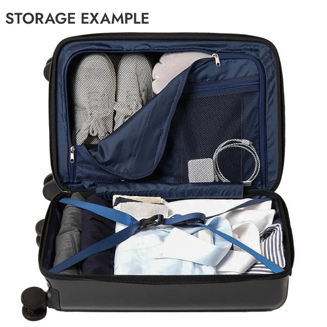 エース タッシェ スーツケース 機内持ち込み Sサイズ SS ACE キャリーケース 34L 軽量 前開き 4輪 双輪 トップオープン ストッパー 06536 | Ace | 11