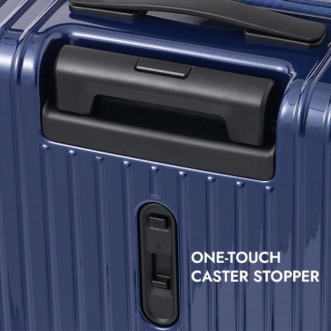 最大50% 9/6限定 エース タッシェ スーツケース Mサイズ 59L トップオープン フロントオープン ストッパー付き ACE 06537 キャリーケース | Ace | 17