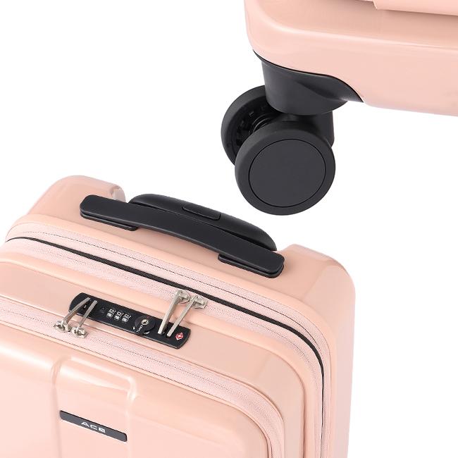 最大51% 3/13まで ブラック エース フォールズ スーツケース 機内持ち込み Sサイズ SS 31L 41L キャリーケース フロントオープン ストッパー 拡張 ACE 06905 | Ace | 19