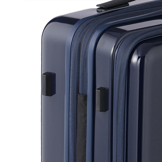 最大51% 1/22限定 限定ブラック エース フォールズ スーツケース Mサイズ 46L 57L 24インチ キャリーケース フロントオープン ストッパー 拡張 ACE 06906 | Ace | 20