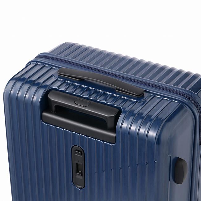 最大49% 9/9限定 限定色 ACE エース クレスタ2 スーツケース Mサイズ 60L キャリーケース ストッパー付き 軽量 黒 ブラック 06937 | Ace | 15