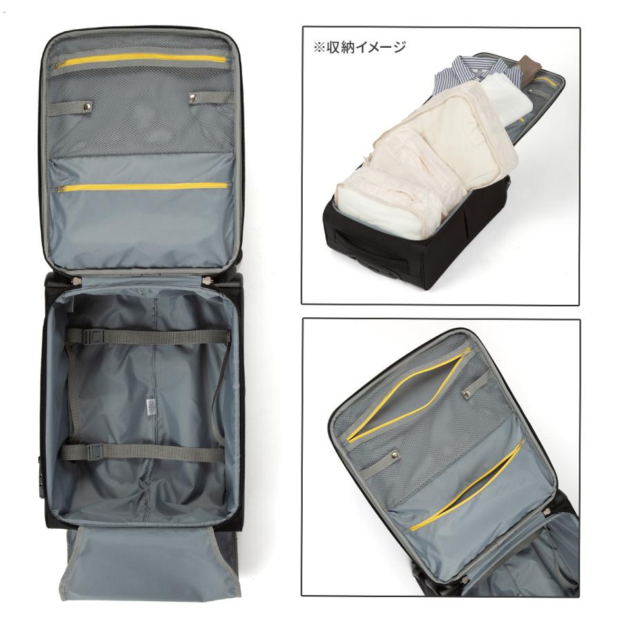 最大50% 4/25限定 エース ソフトキャリーケース スーツケース 機内持ち込み SSサイズ 31L 軽量 小型 小さめ 4輪 キャリーケース テセウスTR ACE 35121 | Ace | 08