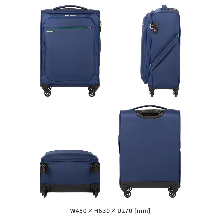 エース ソフトキャリーケース スーツケース Mサイズ 58L 軽量 中型 4輪 キャリーケース キャリーバッグ テセウスTR ACE 35122 | Ace | 06