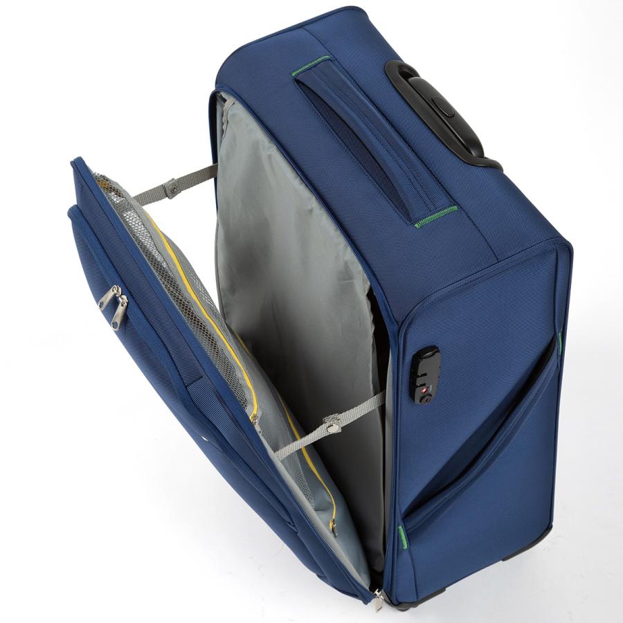 最大51% 4/26限定 エース ソフトキャリーケース スーツケース Mサイズ 58L 軽量 中型 4輪 キャリーケース キャリーバッグ テセウスTR ACE 35122 | Ace | 09