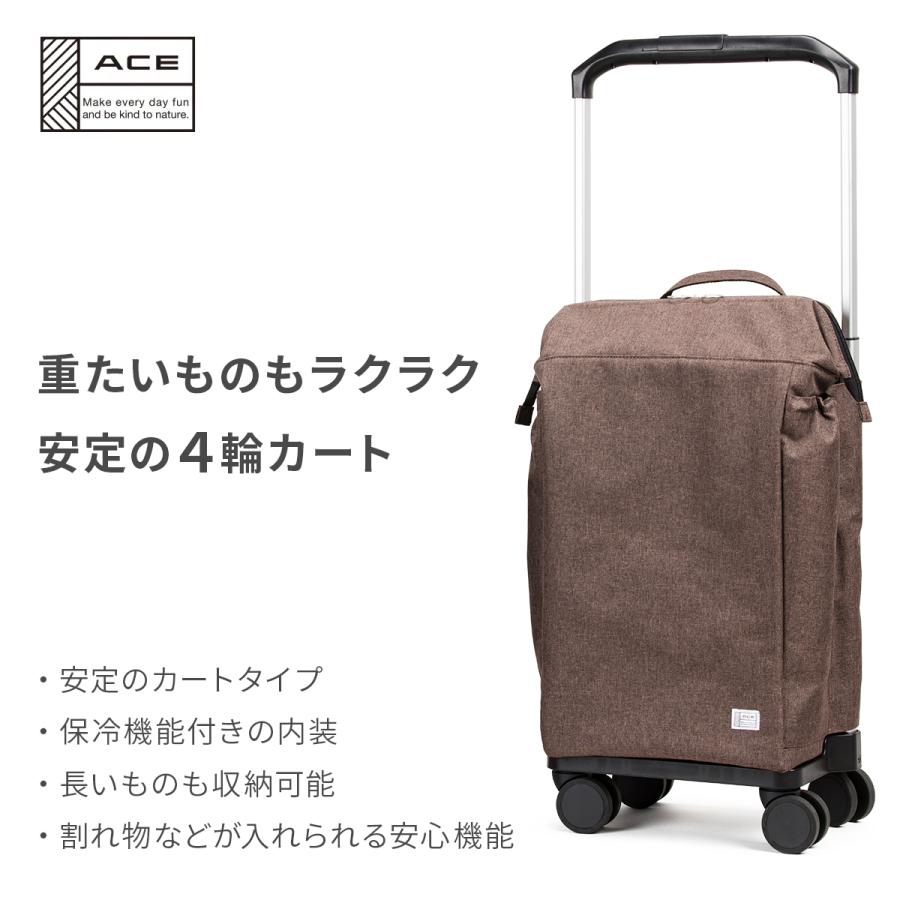 エース　ソフトキャリーケース 4輪 Ace 最大37% 10/22限定 エース ソフトキャリーケース キャリー