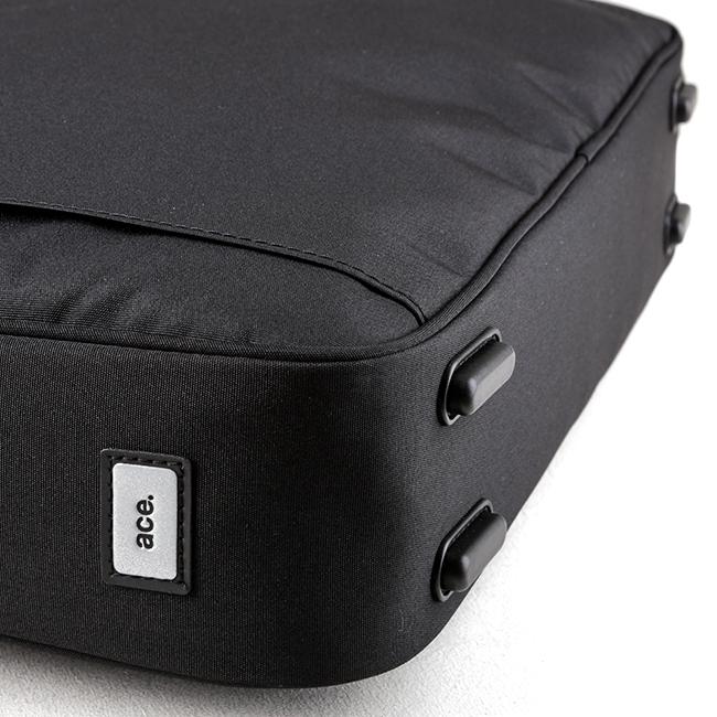 エース ジーン ビジネスバッグ メンズ 50代 40代 2WAY 通勤 軽量 撥水 薄型 スリム リテントリー ace.GENE LABEL 55161 5年保証 | ace. GENE LABEL | 17