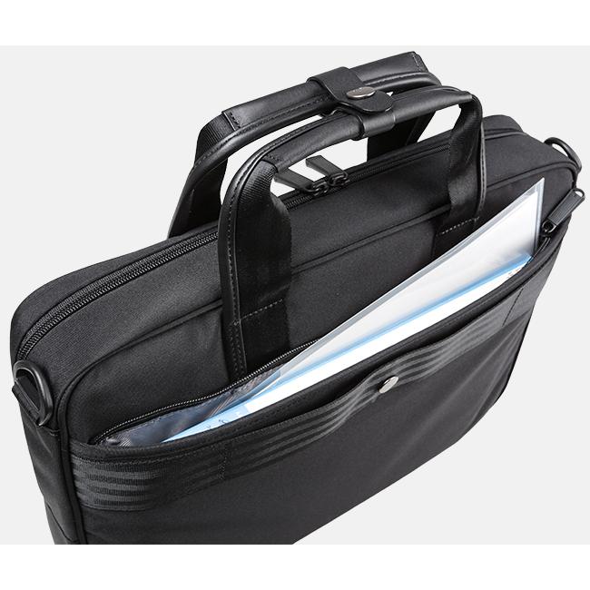 エース ジーン ビジネスバッグ メンズ 50代 40代 2WAY 通勤 軽量 撥水 薄型 スリム リテントリー ace.GENE LABEL 55161 5年保証 | ace. GENE LABEL | 09