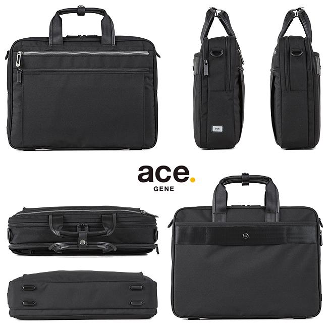 エース ジーン ビジネスバッグ メンズ 50代 40代 2WAY 通勤 軽量 撥水 リテントリー ace.GENE LABEL LITENTRY 55162 5年保証 | ace. GENE LABEL | 02