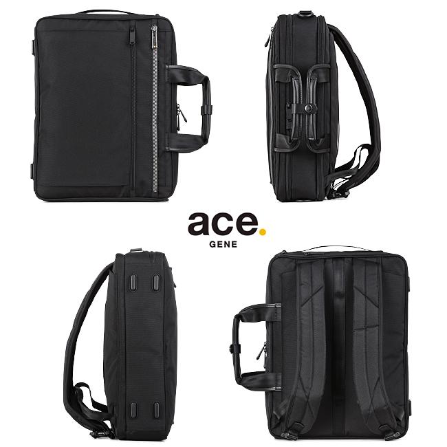 エース ジーン ビジネスバッグ メンズ 50代 40代 3WAY ビジネスリュック 通勤 軽量 リテントリー ace.GENE LABEL 55164 5年保証 | ace. GENE LABEL | 02