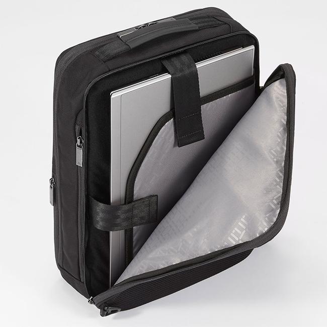 エース ジーン ビジネスリュック メンズ 50代 40代 通勤 軽量 薄型 スリム 9L ガジェタブルCB ace.GENE LABEL 62361 5年保証 |  | 14