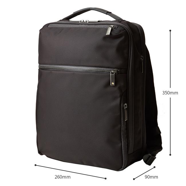 エース ジーン ビジネスリュック メンズ 50代 40代 通勤 軽量 薄型 スリム 9L ガジェタブルCB ace.GENE LABEL 62361 5年保証 |  | 05