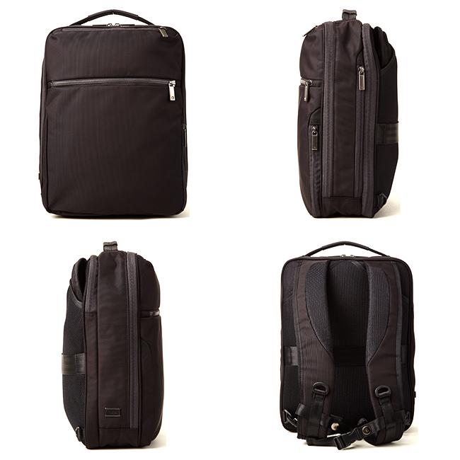 エース ジーン ビジネスリュック メンズ 50代 40代 通勤 軽量 薄型 スリム 9L ガジェタブルCB ace.GENE LABEL 62361 5年保証 |  | 06