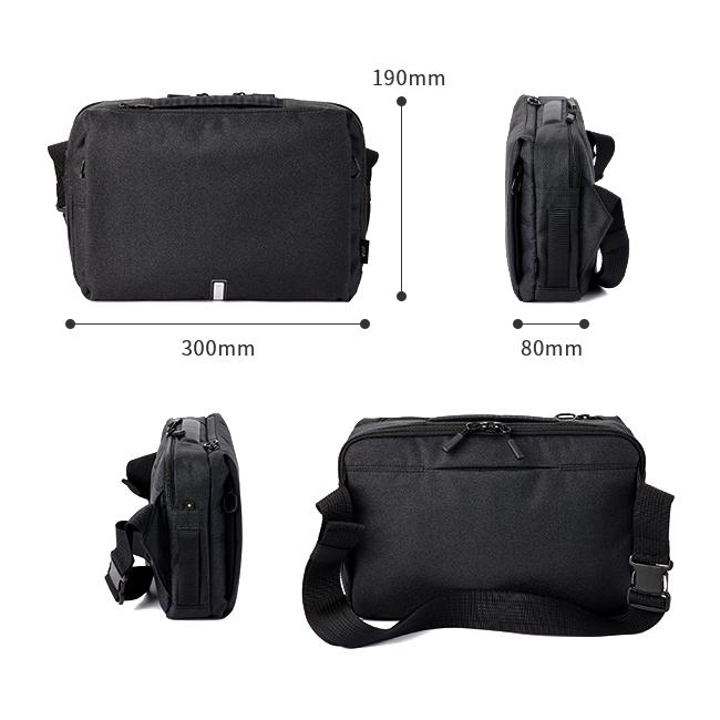 最大37% 2/19限定 エース ジーン ハンスリーSD ボディバッグ ワンショルダーバッグ メンズ 横型 ACE GENE 62881 5年保証 | ace. GENE LABEL | 05