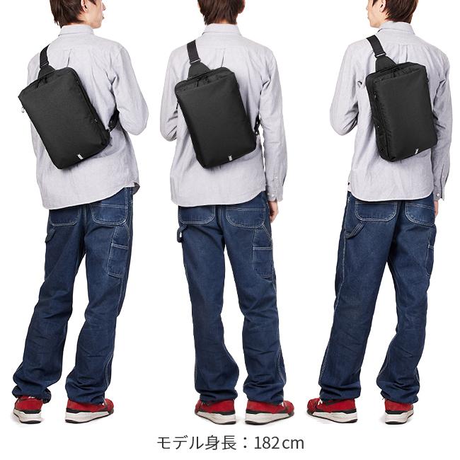 エース ジーン ハンスリーSD ボディバッグ ワンショルダーバッグ メンズ 大容量 A4 ACE GENE 62884 5年保証 | ace. GENE LABEL | 06