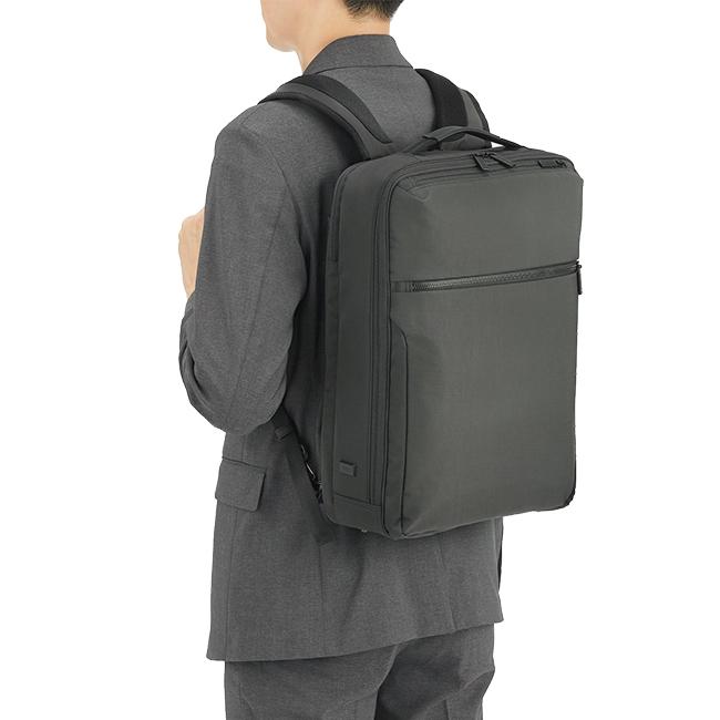 最大50% 4/25限定 限定品 エース ジーン ビジネスリュック メンズ 50代 40代 通勤 抗菌 15L ガジェタブルWF ace.GENE 67333 5年保証 在庫限り | ace. GENE LABEL | 15