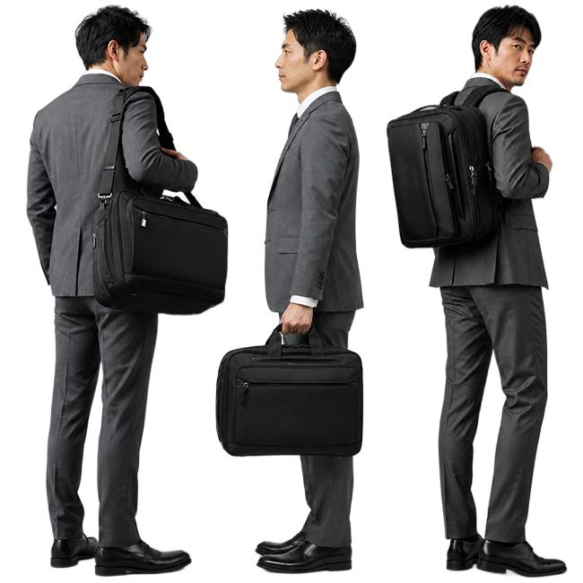 最大51% 9/15限定 エース ジーン ビジネスバッグ メンズ ブランド 50代 40代 大容量 拡張 3WAYブリーフケース 21L/27L ace.GENE EVL-4.0 68309 5年保証 | ace. GENE LABEL | 05