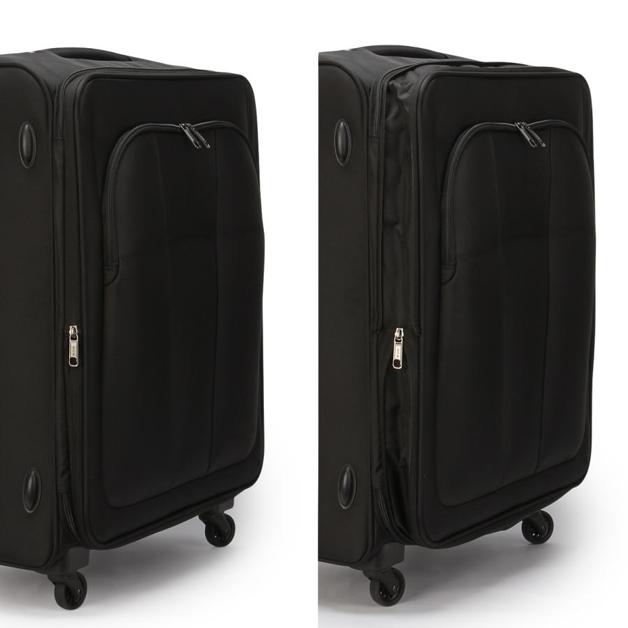 最大50% 4/25限定 エース アルザス TR スーツケース ソフトキャリーケース Lサイズ LL XL 93L/101L 大型 大容量 拡張 ストッパー ACE 6842300 キャリー ケース | Ace | 15