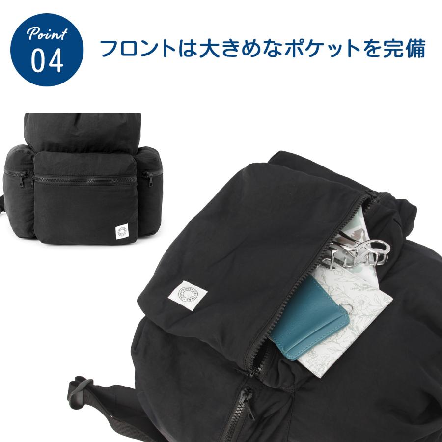 最大51% 9/15限定 オーシバル リュック レディース ブランド 大容量 軽量 通学 通勤 旅行 黒 大きめ A4 ORCIVAL RECYCLING NYLON TWILL #OR-H0324 | ORCIVAL | 11