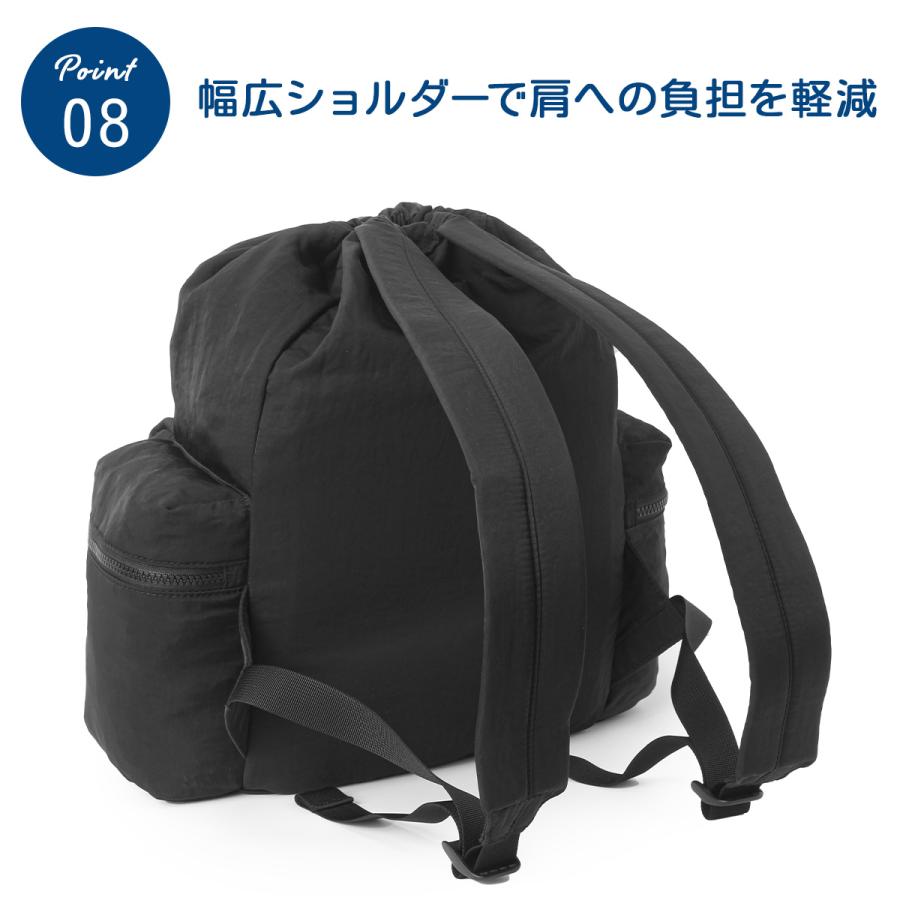 最大51% 9/15限定 オーシバル リュック レディース ブランド 大容量 軽量 通学 通勤 旅行 黒 大きめ A4 ORCIVAL RECYCLING NYLON TWILL #OR-H0324 | ORCIVAL | 15