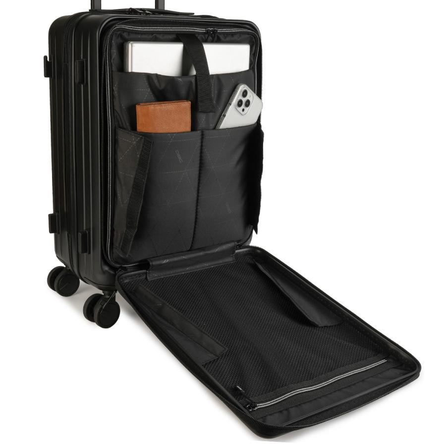 最大53% 4/17から ディミトラ スーツケース 機内持ち込み Sサイズ SS 40L 軽量 小型 フロントオープン 静音キャスター 4輪 双輪 グラシエ Dimitra ADL-E20 | ブランド登録なし | 14