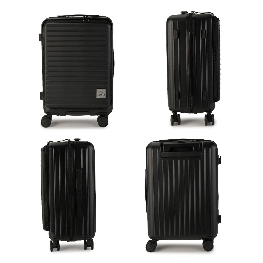 最大53% 4/17から ディミトラ スーツケース 機内持ち込み Sサイズ SS 40L 軽量 小型 フロントオープン 静音キャスター 4輪 双輪 グラシエ Dimitra ADL-E20 | ブランド登録なし | 05