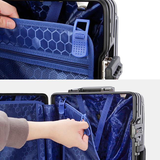 最大51% 1/13限定 スーツケース Mサイズ 60L 中型 軽量 丈夫 アルミ