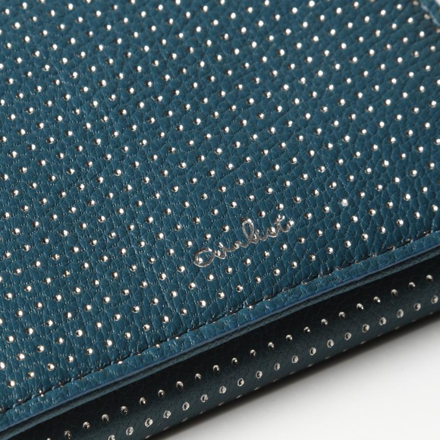 最大42% 3/8限定 エアリスト 二つ折り財布 ミニ財布 レディース ブランド レザー 本革 山羊革 軽量 ピンドット柄 コンパクト ピリカ airlist PIRIKA 24474 | airlist | 16