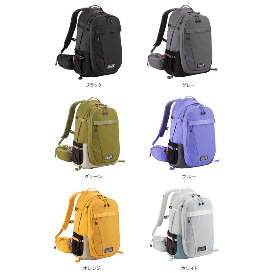 最大42% 3/3限定 コールマン リュック 通学 女子 男子 30L 大容量 撥水 軽量 黒 高校生 中学生 大きめ スクールバッグ エスリア30 Coleman aithria30 | Coleman | 08
