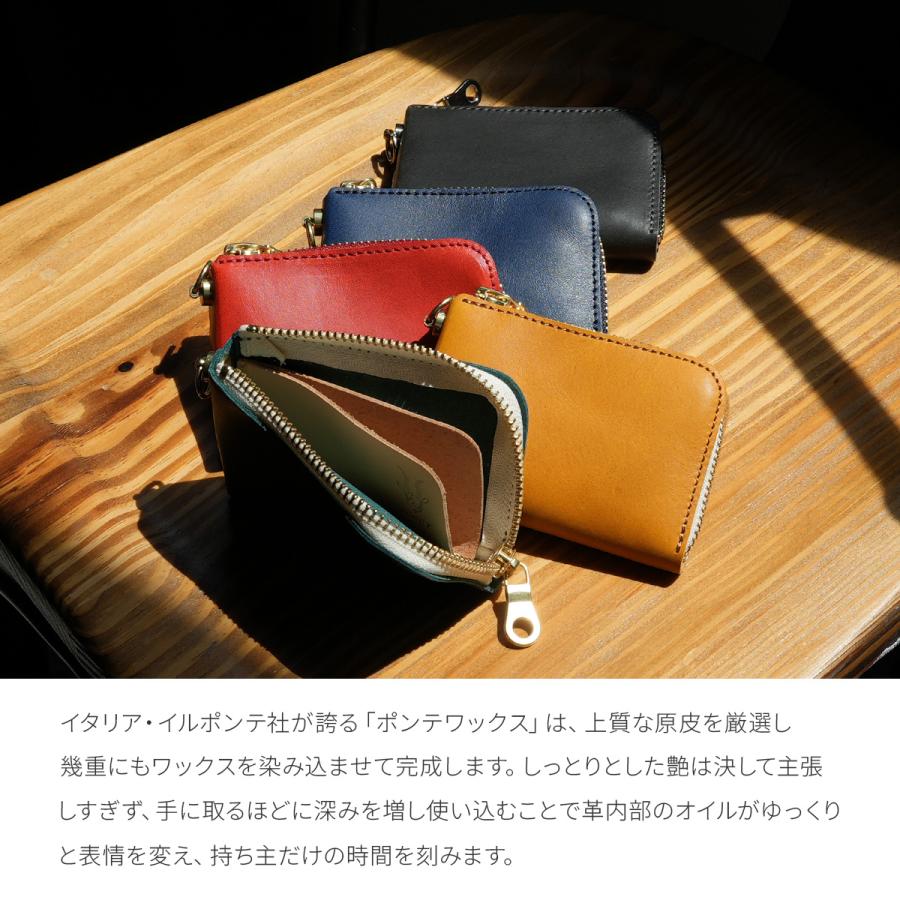 アジリティ ポンテワックス 財布 ミニ財布 ミニウォレット 本革 日本製 メンズ レディース レザー ブランド AGILITY 0191 | AGILITY | 08