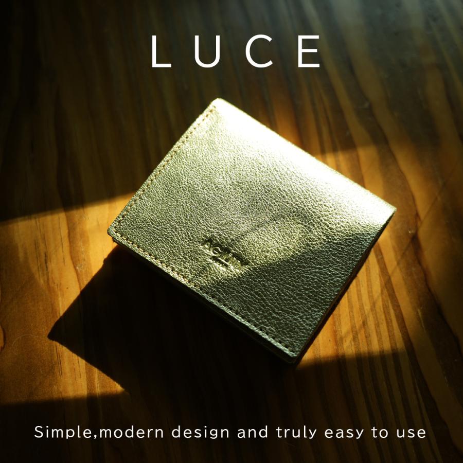 最大51% 3/30限定 アジリティ ミニ財布 レディース ブランド レザー 本革 軽量 日本製 二つ折り財布 小さめ ミニウォレット コンパクト ルーチェ AGILITY 0237 | AGILITY | 03