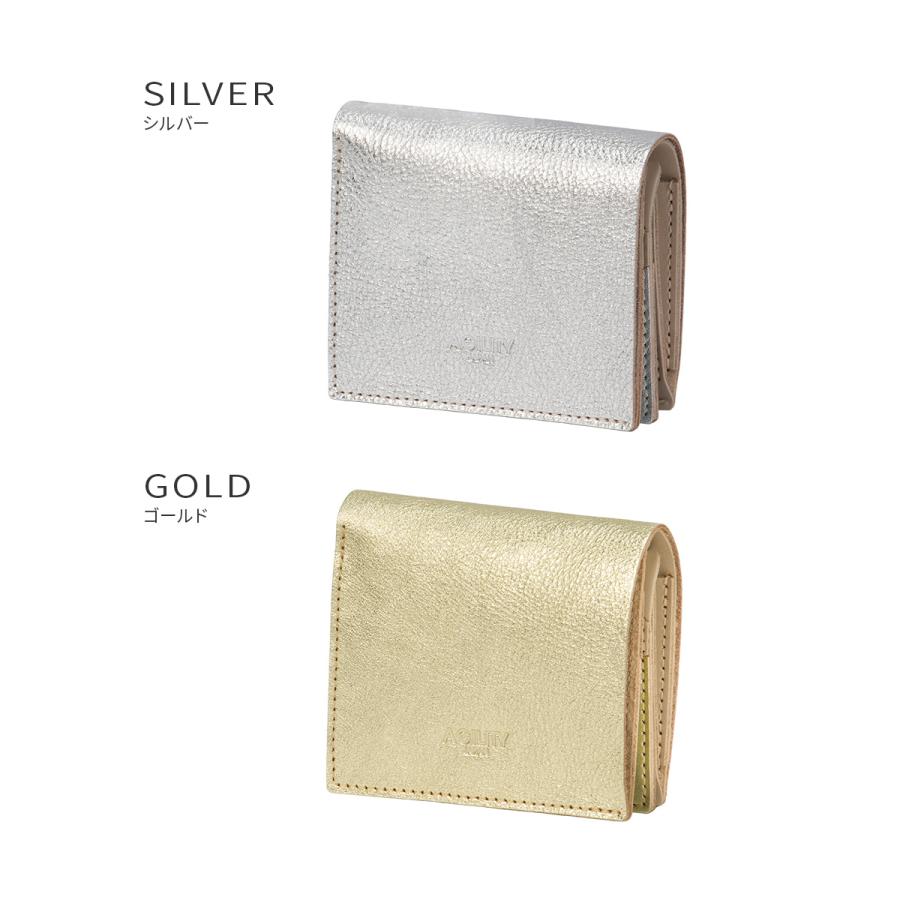 最大51% 3/30限定 アジリティ ミニ財布 レディース ブランド レザー 本革 軽量 日本製 二つ折り財布 小さめ ミニウォレット コンパクト ルーチェ AGILITY 0237 | AGILITY | 05