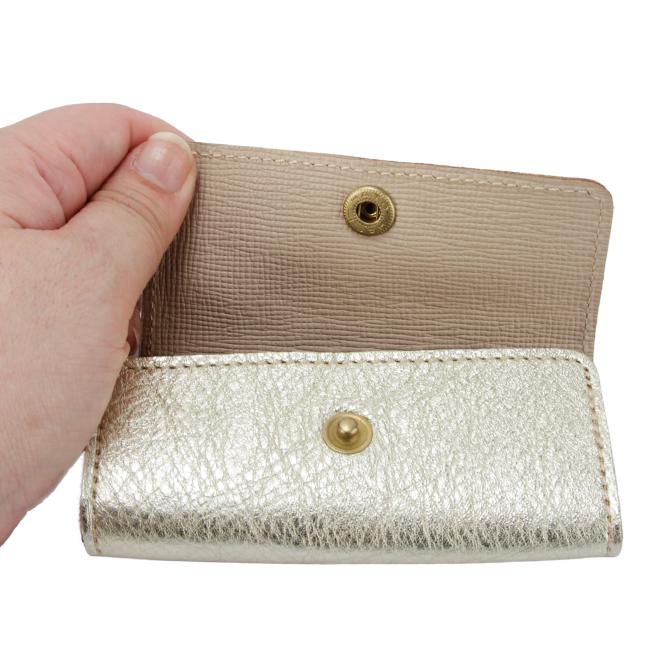 最大42% 2/3限定 アジリティ シルバー ゴールド キーケース 4連 日本製 本革 レザー ブランド レディース AGILITY 0276 | AGILITY | 06