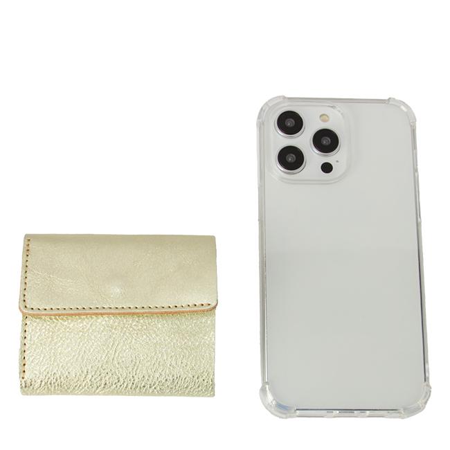 アジリティ シルバー ゴールド 財布 三つ折り財布 ミニ財布 ミニウォレット ボックス型 BOX型小銭入れ 本革 レザー レディース AGILITY 0283 | AGILITY | 14