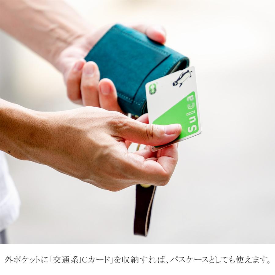 アジリティ アッファ アンブルジェ2 財布 ミニ財布 三つ折り財布 本革 日本製 ミニウォレット メンズ レディース AGILITY affa 0348 | AGILITY | 14