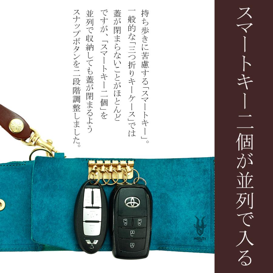 最大41% 8/7限定 アジリティ アッファ アンブルジェ2 財布 ミニ財布 三つ折り財布 本革 日本製 ミニウォレット メンズ レディース AGILITY affa 0348 | AGILITY | 17