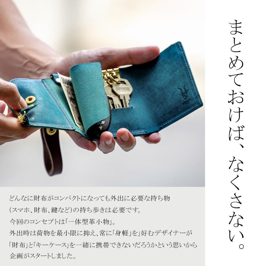 最大46% 2/19限定 アジリティ アッファ アンブルジェ2 財布 ミニ財布 三つ折り財布 本革 日本製 ミニウォレット メンズ レディース AGILITY affa 0348 | AGILITY | 06