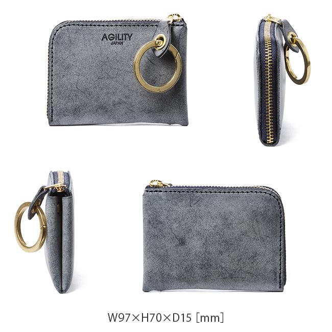 アジリティ 財布 ミニ財布 小さい財布 本革 ミニウォレット メンズ レディース ブランド レザー ロロマ AGILITY 0355 | AGILITY | 08
