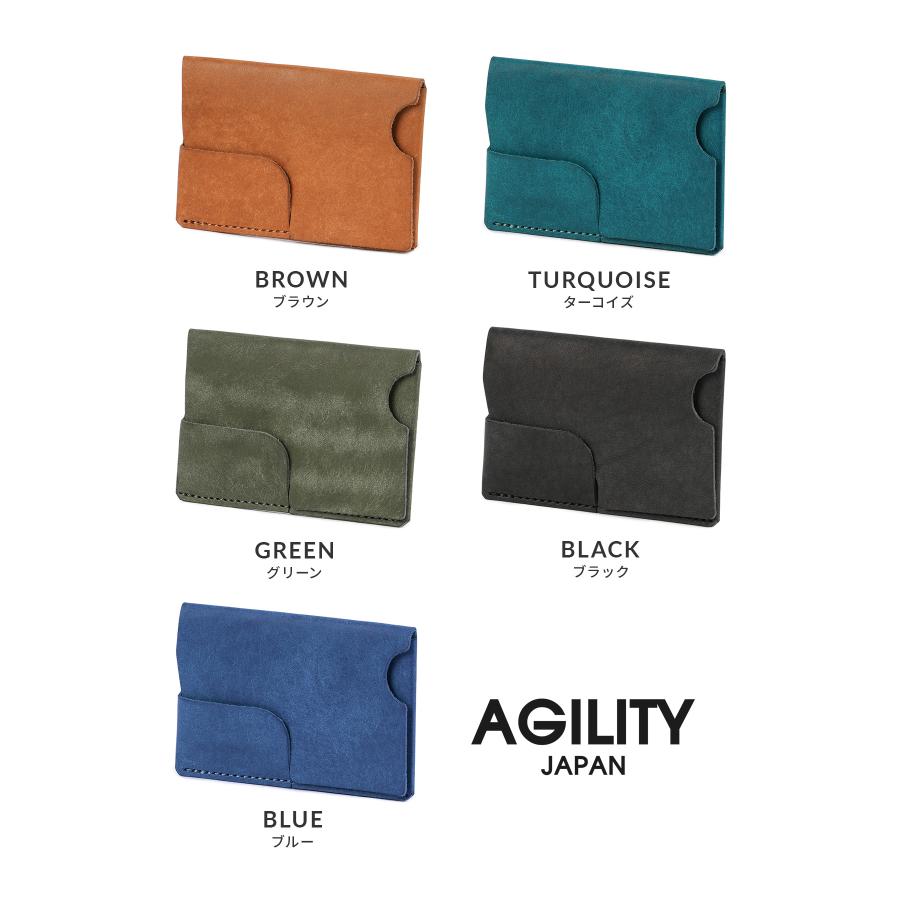 最大41% 1/25限定 アジリティ アッファ ティレ 名刺入れ 本革 日本製 スリム メンズ レディース AGILITY affa 0367 | AGILITY | 07